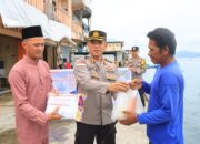 Polres Kepulauan Anambas Salurkan Bantuan Sosial Untuk Masyarakat