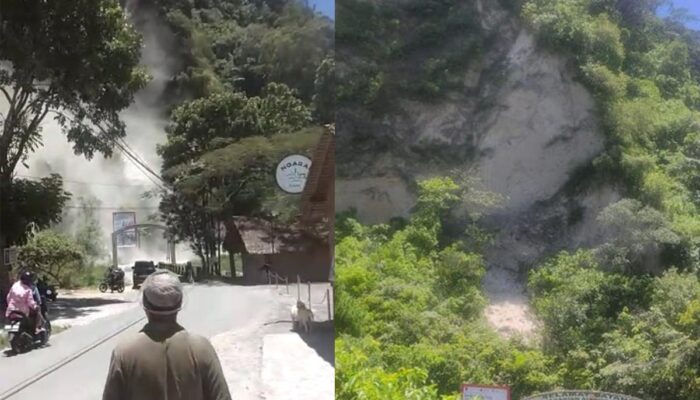 Video Gempa Guncang Bukittinggi Sumbar, Bikin Ngarai Sianok Longsor
