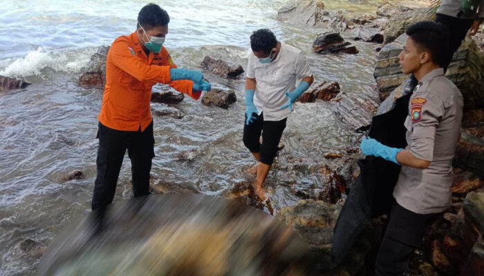 Mayat Ditemukan di Bebatuan Pantai Tanjung Balau Serasan, Begini Ciri-cirinya