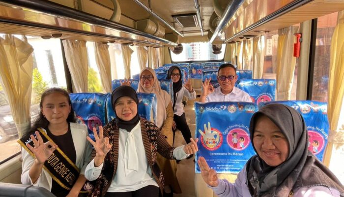 BKKBN Kepri Kampanye Cegah Stunting Lewat Bus Sekolah