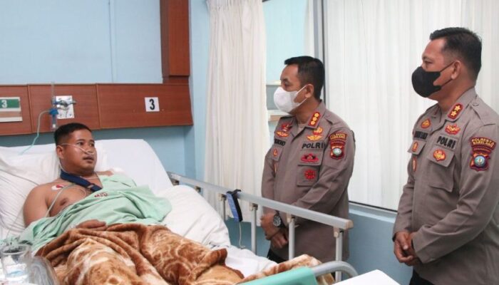 Kondisi Terkini Brigadir Toto, Anggota Brimob Polda Kepri Terkena Panah saat Pengamanan di Tangki 1000