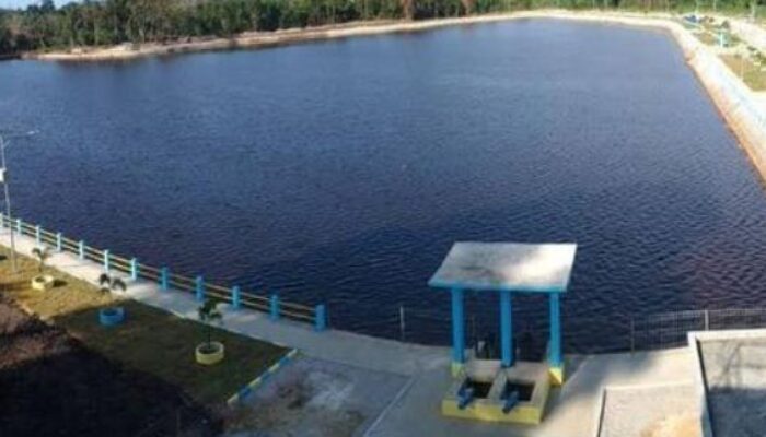 Perlu Bahan Kimia untuk Hilangkan Bau dan Jernihkan Air di Embung Sedanau Natuna