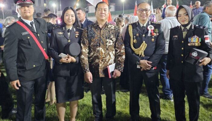 Ipda Regina Andrilla Setiawan, Polwan Polda Kepri Diwisuda Presiden Erdogan