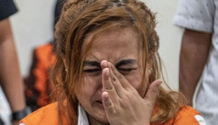 Kasus Konten Makan Babi Baca Bismillah, Tiktokers Lina Mukherjee Mewek Sebelum Sidang