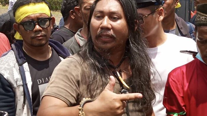 Viral Petuah Melayu Bang Long saat Demo Rempang, Menggelegar Hingga Negeri Seberang