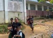 Rempang Mencekam! Pelajar SD Berhamburan Keluar Kelas Menangis Ketakutan