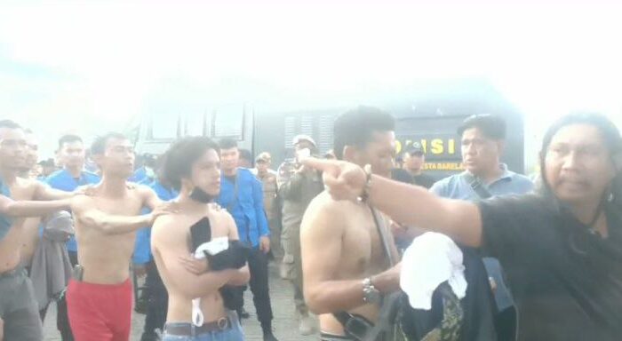 Belasan Orang Diamankan Polisi Pascakerusuhan Demo Rempang di Batam Center