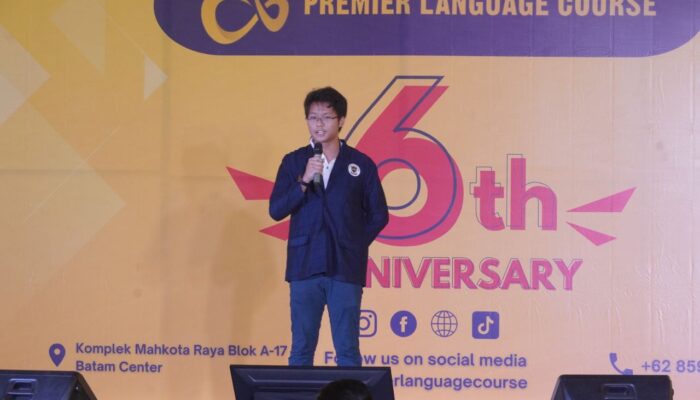 Kompetitif! Lomba Pidato Bahasa Inggris Batam Premier Language Course (PLC) di One Batam Mall