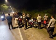 Polisi Tindak Tegas Balap Liar di Jalan Raya Mata Kucing, 9 Remaja Diamankan