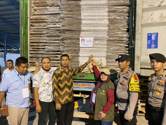 Persiapan Pemilu 2024: KPU Batam Terima Tambahan 7.969 Kotak Suara