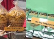Polisi Bongkar Produk Keripik Pisang Narkoba