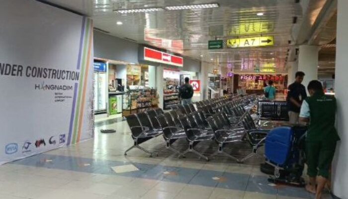 Pengelola Bandara Hang Nadim Ungkap Penyebab Jebolnya Plafon Ruang Tunggu