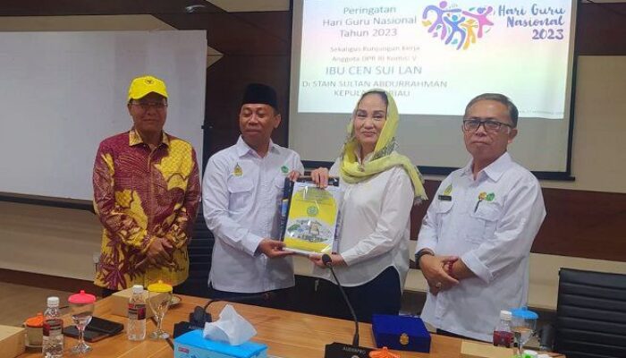 Cen Sui Lan Upayakan Bangun Rusunawa Bagi Mahasiswa STAIN Kepri