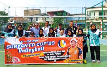 Turnamen Voli Suryanto Cup' 23: Mencari Bibit Unggul Atlet Voli Putri di Baloi Permai, Batam