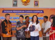 Bantuan Pendidikan Bus Sekolah Terus Digulirkan Cen Sui Lan, Kali Ini ke SMP Swasta Cahaya Meral Karimun