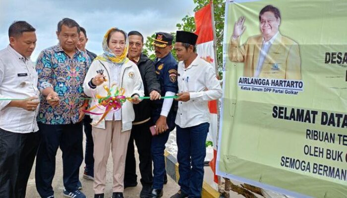 Resmikan Dermaga Tambat Cemaga Selatan, Cen Sui Lan Siap Fokus Bangun Dermaga di Natuna