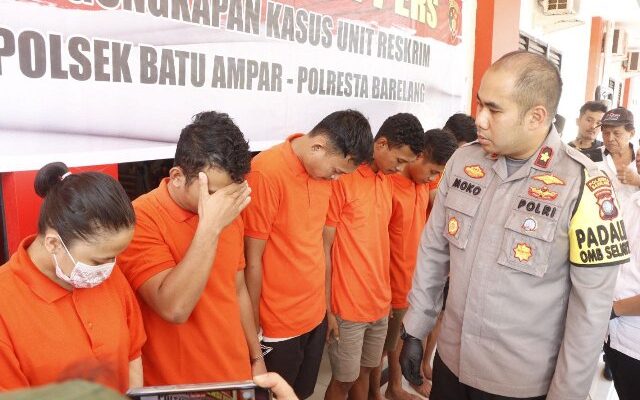 6 Kawanan Curanmor Disikat Polsek Batu Ampar, Mayoritas Mantan Napi di Batam