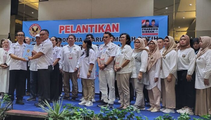 Relawan Prawiro Profesional Kepri Dikukuhkan, Beri Dukungan ke Prabowo-Gibran