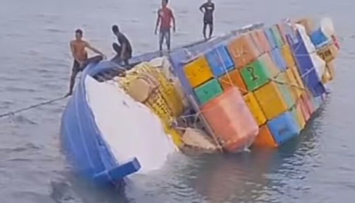 Kapal Tujuan Anambas Karam di Perairan Bintan