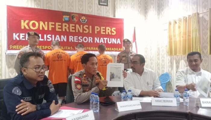 Total 1 Ton Aki PLTS di Pulau Seluan Natuna Diembat 3 Kawanan Maling