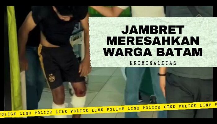 VIDEO: Begini Aksi-aksi Junior, Jambret Meresahkan di Batam yang Akhirnya Didor Polisi