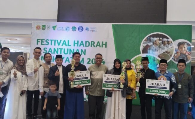 Subbanul Ilmi MAN 2 Juarai Festival Hadroh 2024 Karang Taruna Kota Batam