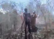 Rumah Dinas Bupati Natuna Dikepung Asap