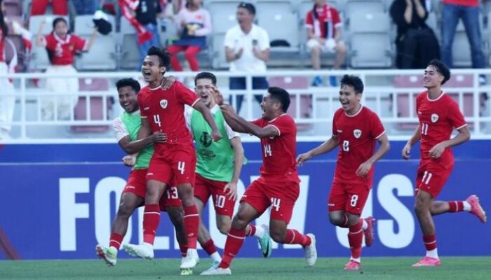 Piala Asia U-23: Indonesia Bungkam Australia 1-0