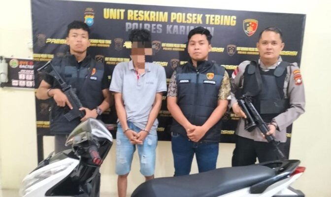 ‘Tak Dengar Nasihat Bang Napi’, Motor Warga di Karimun Raib