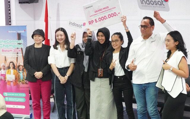 Indosat Bangkitkan Inovasi Startup Karya Perempuan Batam Melalui SheConnect Champion