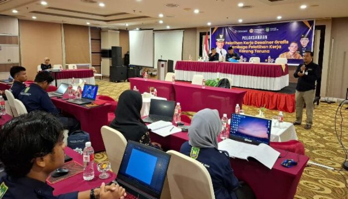 Kerjasama dengan Disnaker, LPK Karang Taruna Batam Hasilkan 29 Tenaga Desainer Grafis Kompeten
