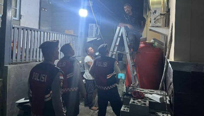 Patroli Malam Minggu, Polres Anambas Cek Lokasi Rawan Gangguan Kamtibmas