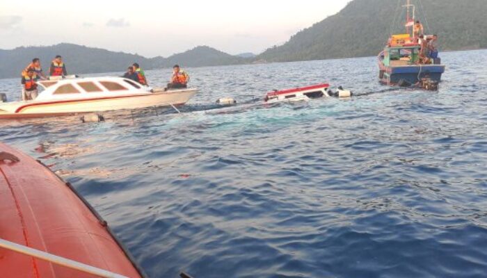 Detik-detik KM Samarinda Tenggelam di Perairan Matak Anambas