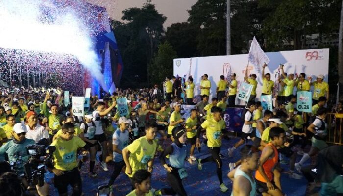 Lautan Manusia Penuhi Kawasan Senayan-Semanggi, Telkom Sukses Gelar Digiland Run 2024