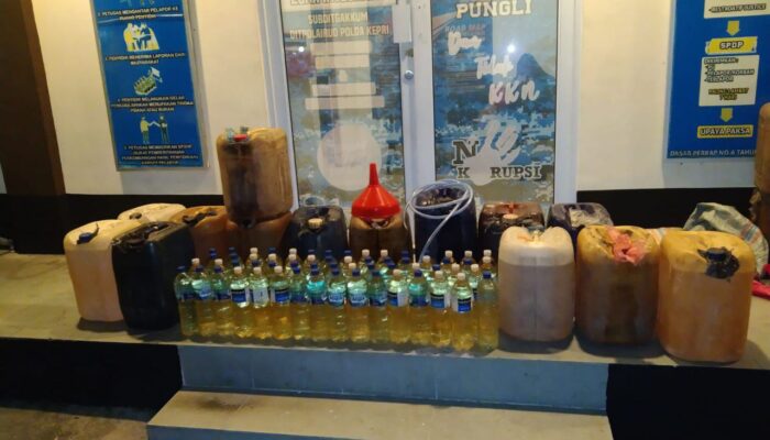 Mitan Subsidi di Pulau-pulau Hinterland Batam Rawan Diselundupkan, Polisi Kembali Ringkus Pompong Angkut BBM Subsidi Ilegal