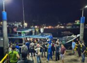 Ratusan Guru dan Pelajar SMP Siantan Terjebak di Kapal Kandas KM Inka Mina Maritim