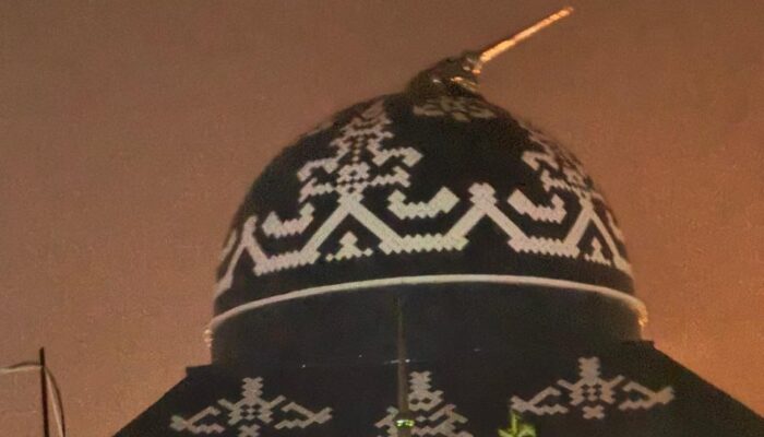 Pasca-Badai Masjid Agung Batam Center Ditutup Sementara, Plafon Bocor Akibat Kubah Rusak