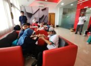 Ultah Ke-2 Klub Jantung Sehat (KJS) Persatuan Pensiunan Telkom (P2TEL) Riau Kepulauan Diisi Senam Sehat dan Cek Kesehatan