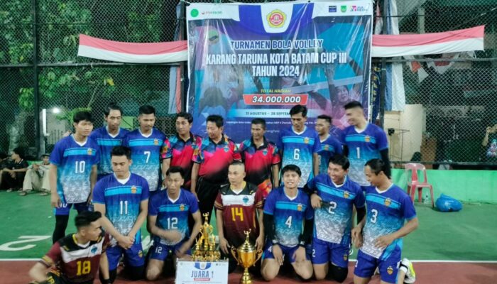 Gondol Hadiah Rp 10 Juta, McDermoot Juarai Turnamen Volly Karang Taruna Cup III 2024