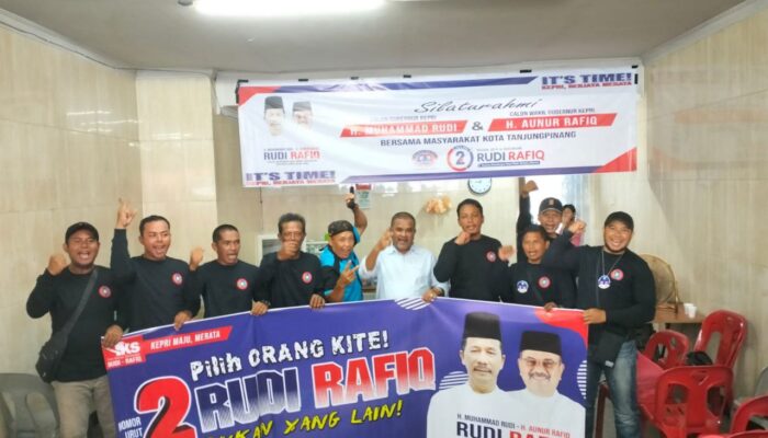 Sambangi Pelantar 2 Tanjungpinang, Rafiq Ingin Buruh Terlindungi BPJS