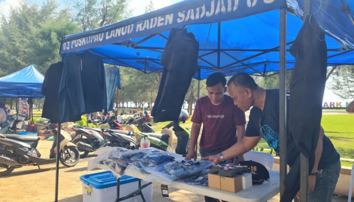 Pasar Minggu Ria Lanud Raden Sadjad Jadi Tempat Favorit Warga Natuna untuk Rekreasi dan Belanja