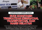 Kampanye di Tarempa Barat, Rudi Komitmen Tingkatkan Kesehatan, Transportasi, dan Nasib Nelayan