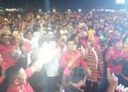 Konser Meriah, Cawako Nuryanto Turun Temui Warga dan Ajak Juga Pilih HMR Gubernur