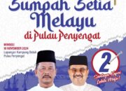 Zuriat Penyengat Gelar Sumpah Setia Melayu, Hadirkan Rudi-Rafiq: Tak Melayu Hilang di Bumi!