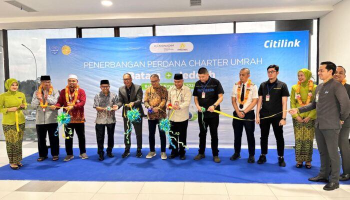 Penerbangan Charter Umrah Batam-Jeddah, Bandara Hang Nadim Kerjasama dengan Citilink