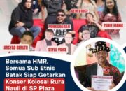 Bersama Rudi, Semua Sub Etnis Batak Siap Getarkan Konser Kolosal Rura Nauli di SP Plaza