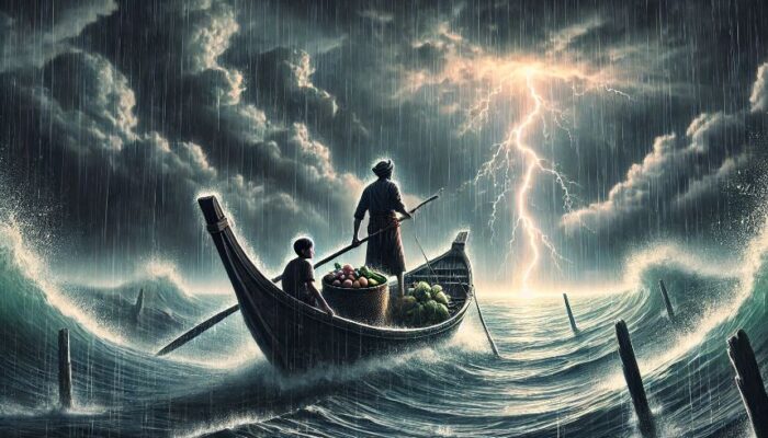 Hujan, Petir, dan Air Mata: Tragedi Dua Kakak Beradik Asal Karimun di Selat Malaka