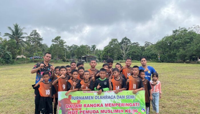 Pemuda Muslimin Natuna Gelar Lomba Mini Soccer, Voli dan Kompang Tingkat SD Sederajat