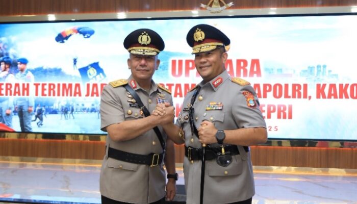 Brigjen Pol. Asep Safrudin Resmi Jabat Kapolda Kepri, Gantikan Irjen Pol. Yan Fitri Halimansyah