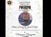 Abdul Hamid Wafat, Dunia Jurnalistik Kepri Kehilangan Sosok Berharga